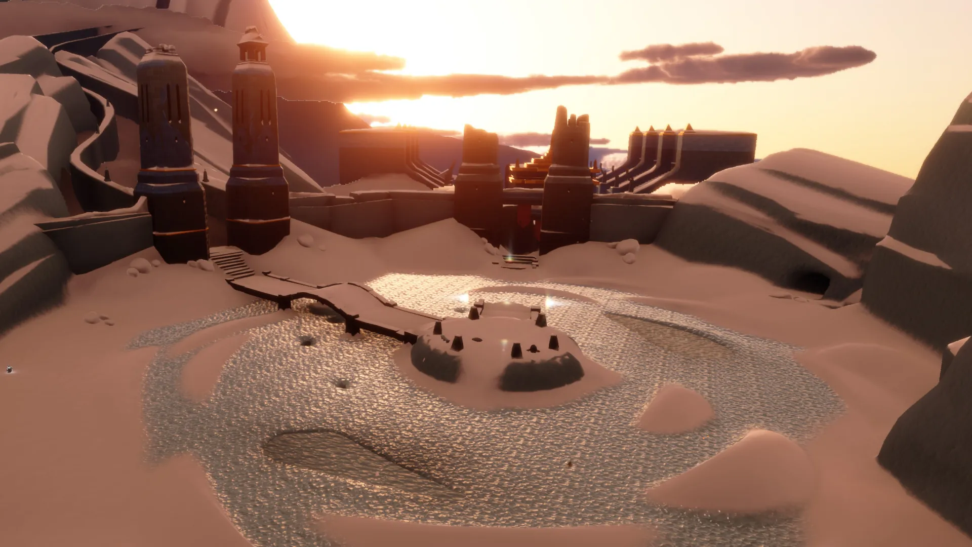 Valley of Triumph Sky Children of the Light snow racing fast movement bright energy