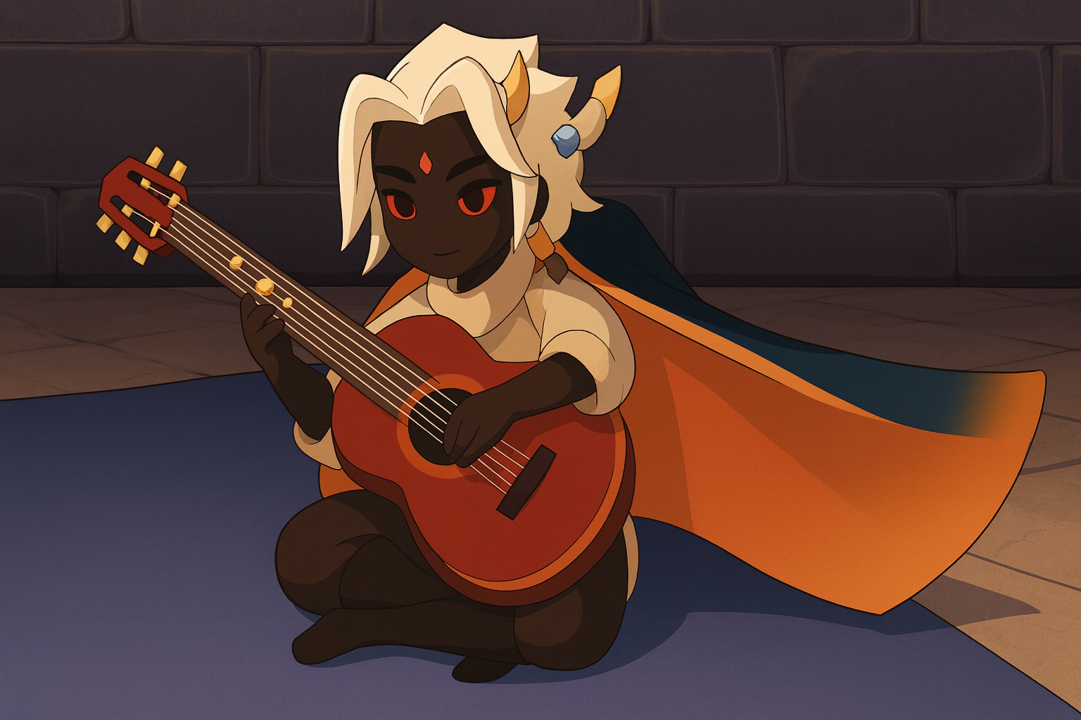 Sky players playing music together