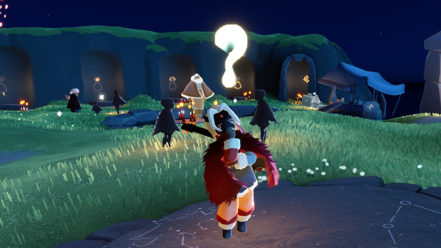 Sky players playing music together