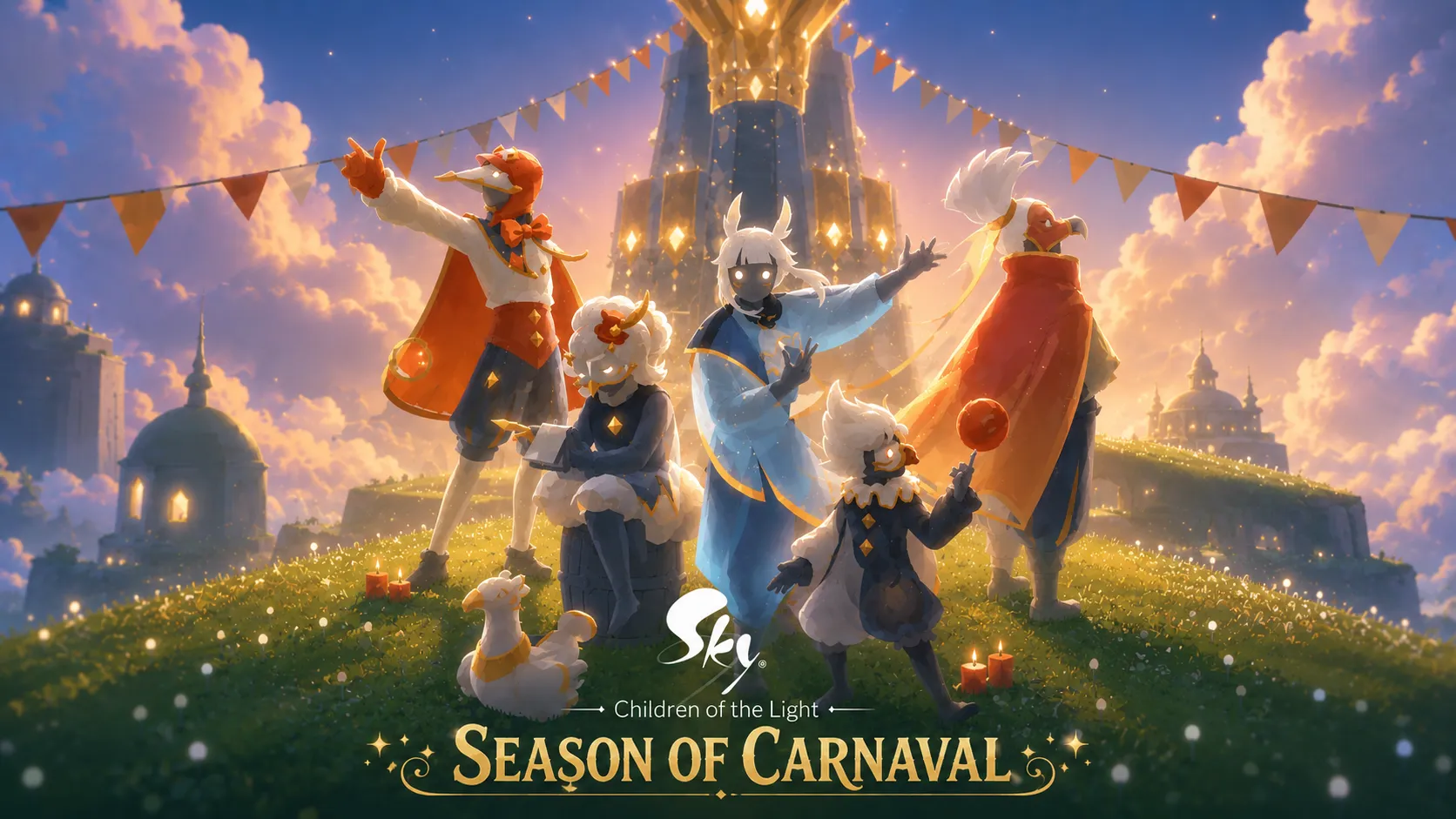Season Guide Sky Children of the Light seasonal spirits and cosmetics