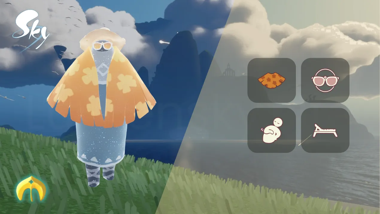 Chill Sunbather Spirit location in Sanctuary Islands Sky Children of the Light