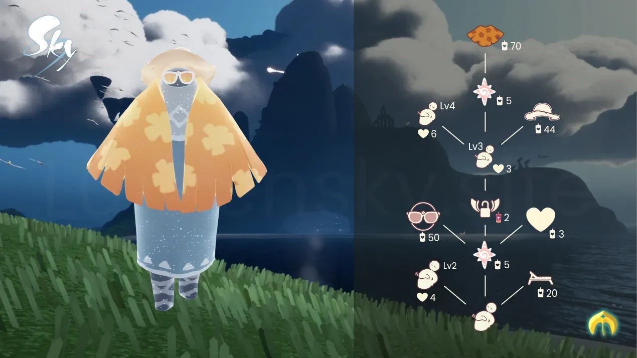 Chill Sunbather spirit tree Sky COTL