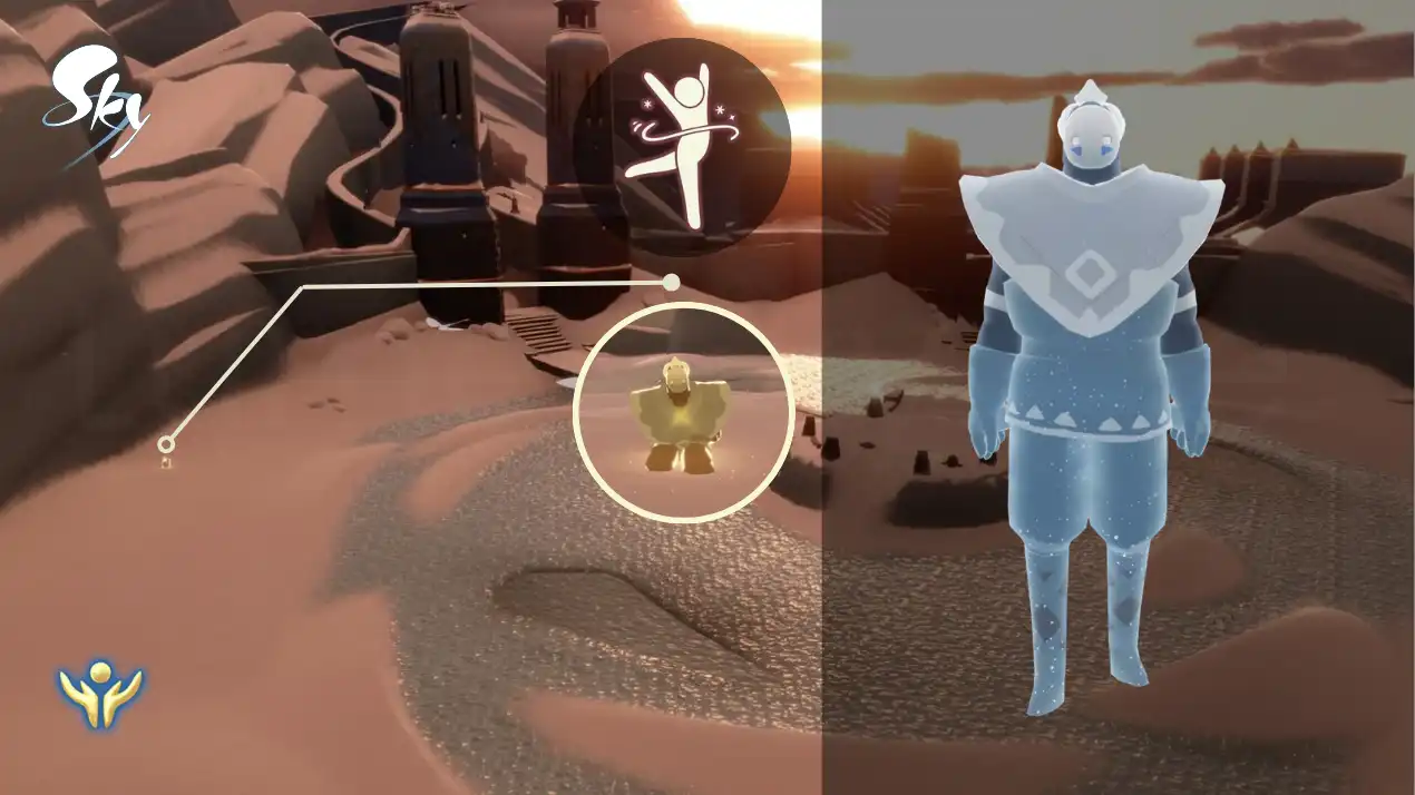 Twirling Champion location in Valley of Triumph